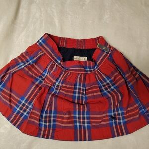 Abercrombie & Fitch Skirt Girls M Multicolor Plaid